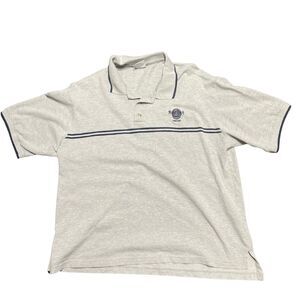 Vintage Hard Rock Cafe Denver Polo Shirt – XL – Gray with Navy Blue Accents